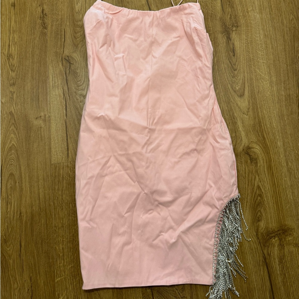 Fashion Nova Coral Slip Dress
